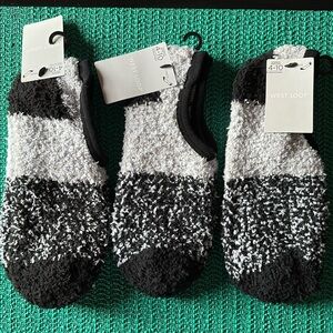 West Loop Womens Fuzzy Liner 3 Pair